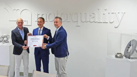 Motorquality riceve l’Attestato di Merito della Città di Sesto San Giovanni
